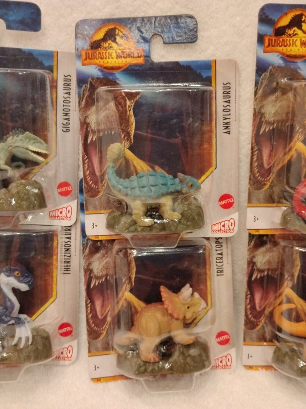 Jurassic World Dominion Micro Collection 6pc Set - New Sealed